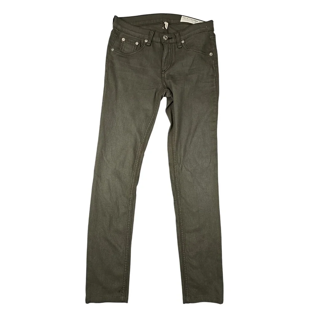 Rag & Bone Green Skinny Jeans Modern Fit Sz. 25‎